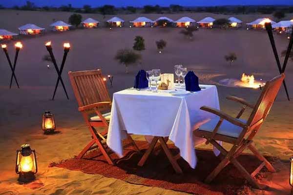 Desert camp stay in Jaisalmer